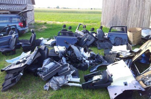 Węgrów: policjanci zlikwidowali dziuplę samochodową