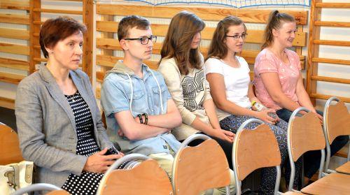Gimnazjaliści z powiatu nagrodzeni za wiedzę