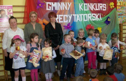 Przedszkolaki, recytacje i zdrowie