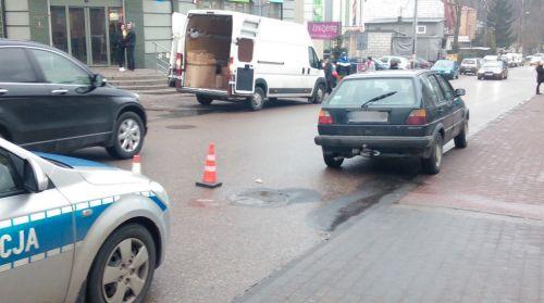 Wypadek podczas cofania