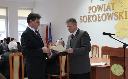 Puścion szefem rady,  Iwaniuk starostą