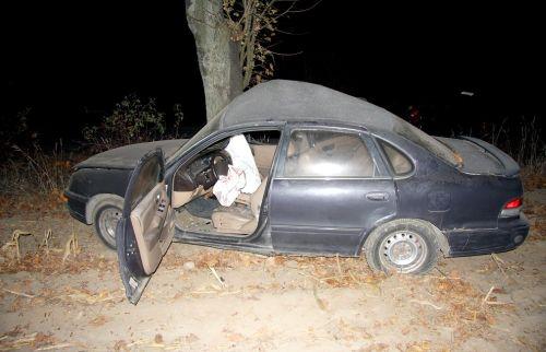 Pijany rozbił toyotę