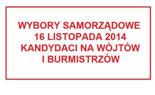 Kto na burmistrzów i wójtów w powiecie