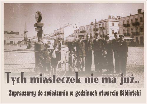 Wystawa w MBP: stary Sokołów na fotografii