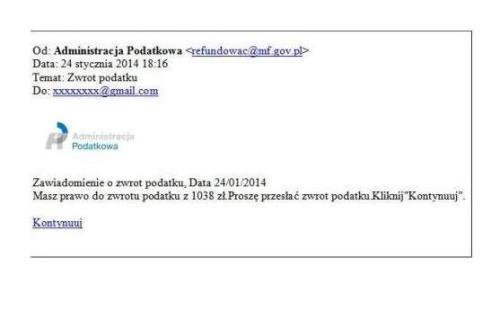 Uwaga na fałszywe maile!