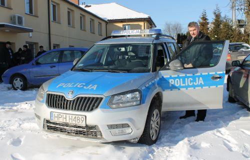 Skodą yeti za przestępcami