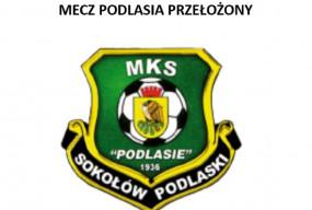 Przełożone spotkanie Podlasia