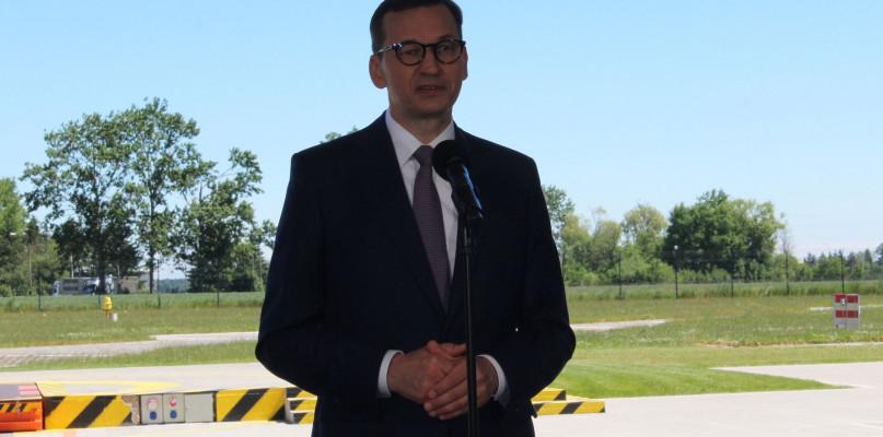 Premier Mateusz Morawiecki odwiedzi powiat sokołowski
