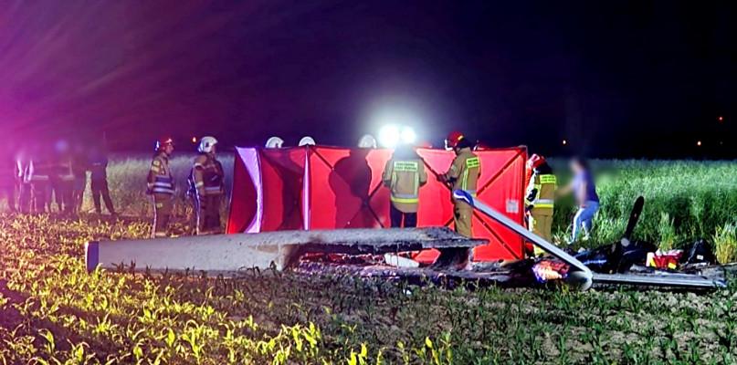 Tragedia na Podkarpaciu: rozbił się motoszybowiec! Jedna osoba nie żyje!