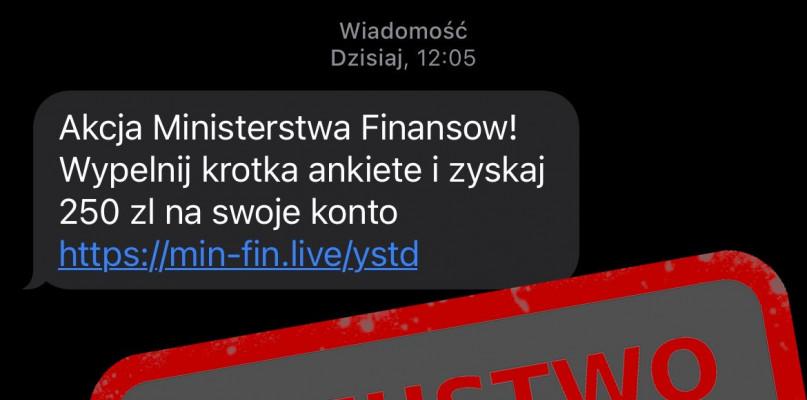 Uwaga na fałszywe SMS-y, które wykorzystują wizerunek MF