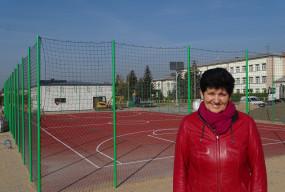 Sterdyń. Prace na stadionie powoli dobiegają końca.