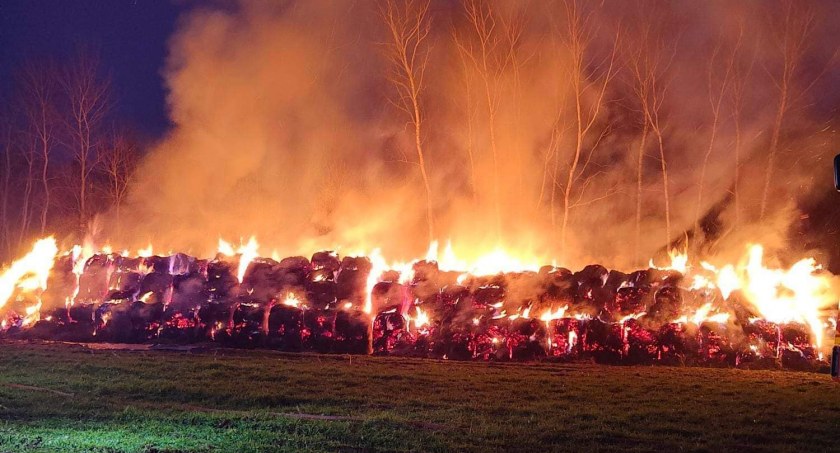 Policja wyjaśnia sprawę pożaru w Toczyskach