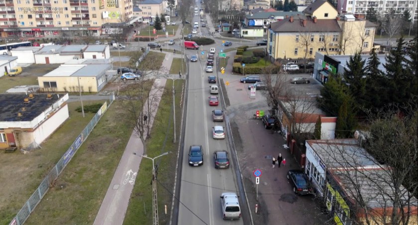 Sokołowscy policjanci obserwowali kierowców z drona