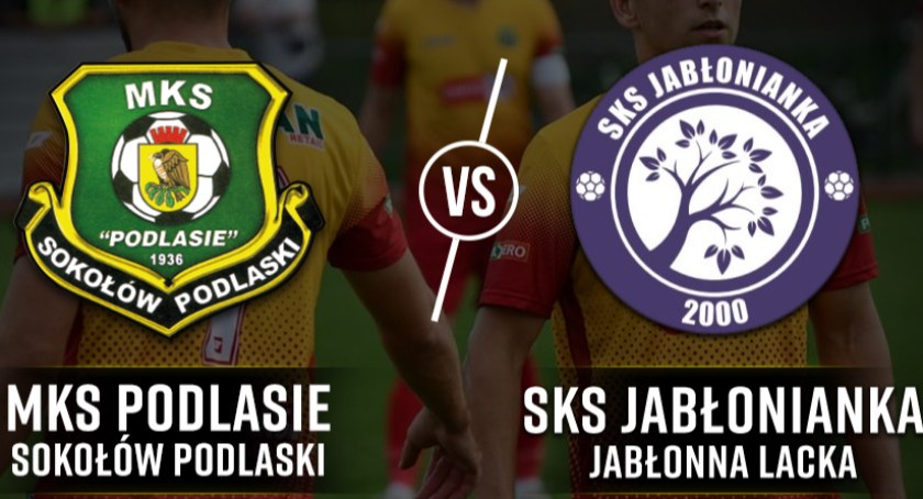 W sobotę derby powiatu: Podlasie zagra z Jabłonianką