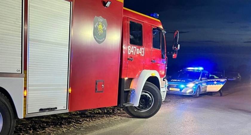 Młody motocyklista trafił do szpitala