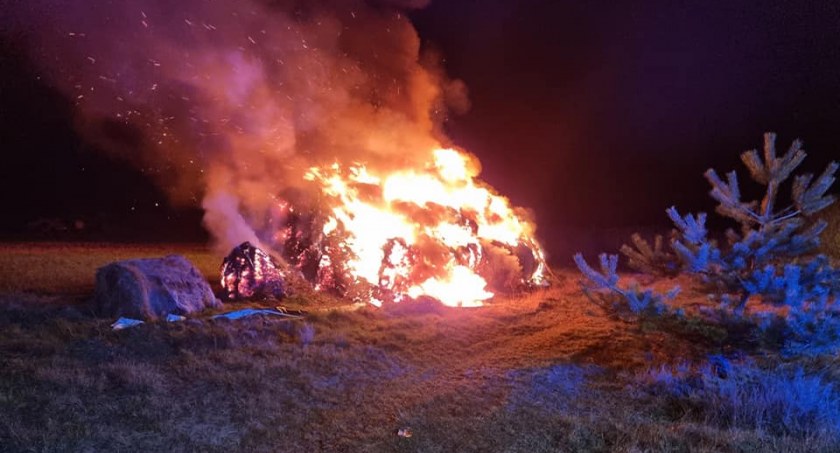 Przez podpalacza stracili siano dla zwierząt, potrzebna pomoc