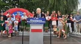 Jarosław Kaczyński w Sokołowie Podlaskim: Tusk był królem bezrobocia!
