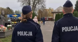 Policjanci pomogli 91-latce, która zagubiła się na cmentarzu