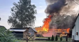 Potrzebne wsparcie dla rolnika z Kamieńczyka, któremu spłonęła stodoła