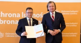 Powiat sokołowski jako pierwszy podpisał umowę w ramach Programu Ochrony Ludności i Obrony Cywilnej