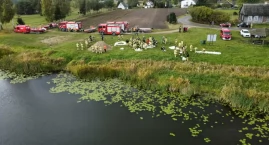 Strażacy w powiatu sokołowskiego ćwiczyli scenariusz…