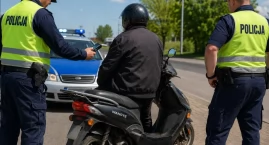 Pijany kierował motorowerem, miał ponad trzy promile alkoholu!