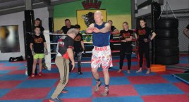 Zawodnicy Klubu Sportów Walki Sokół trenowali z Krzysztofem Włodarczykiem
