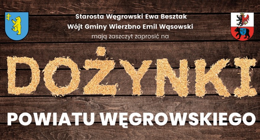 Już w niedzielę Dożynki Powiatu Węgrowskiego
