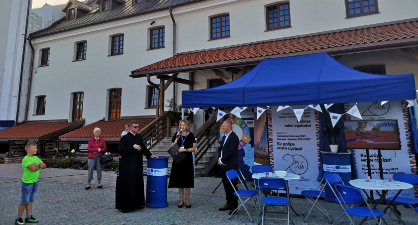 Była okazja obejrzeć wyremontowany klasztor w Węgrowie