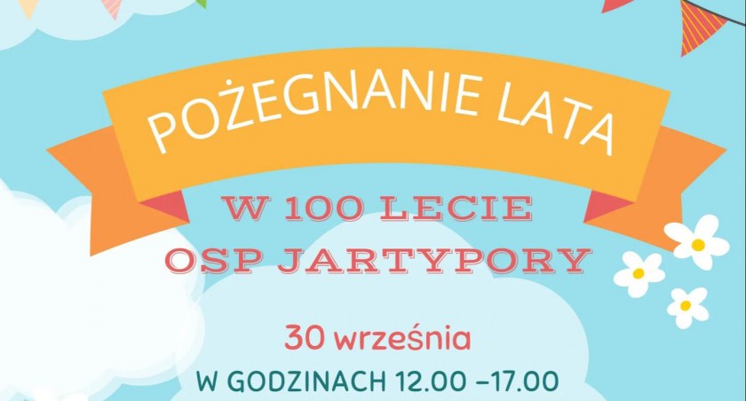 Festyn „Pożegnanie lata” w sobotę w Jartyporach