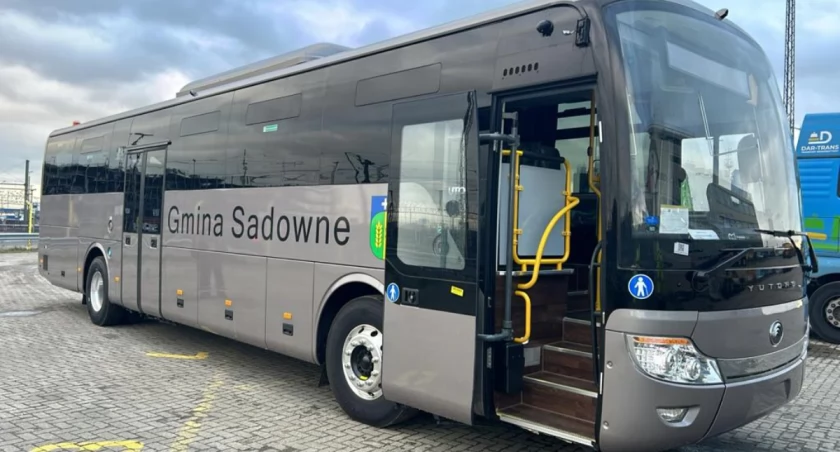 Elektryczny autobus trafił do gminy Sadowne