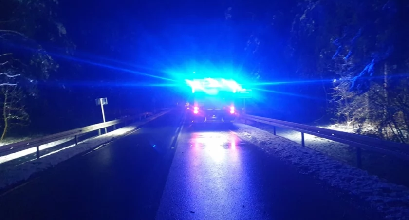 Rok w powiecie węgrowskim zaczął się wypadkami drogowymi