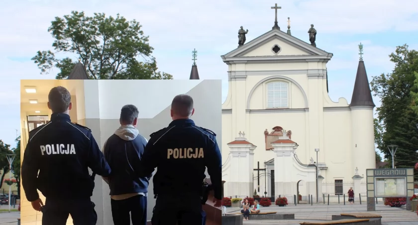Policjanci zatrzymali włamywacza na gorącym uczynku - w kościele!