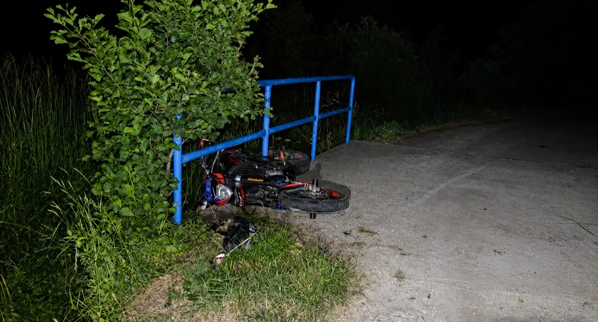 Nocna tragedia na drodze, zginął motocyklista