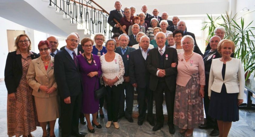 Pary małżeńskie w Węgrowa świętowały Złote Gody