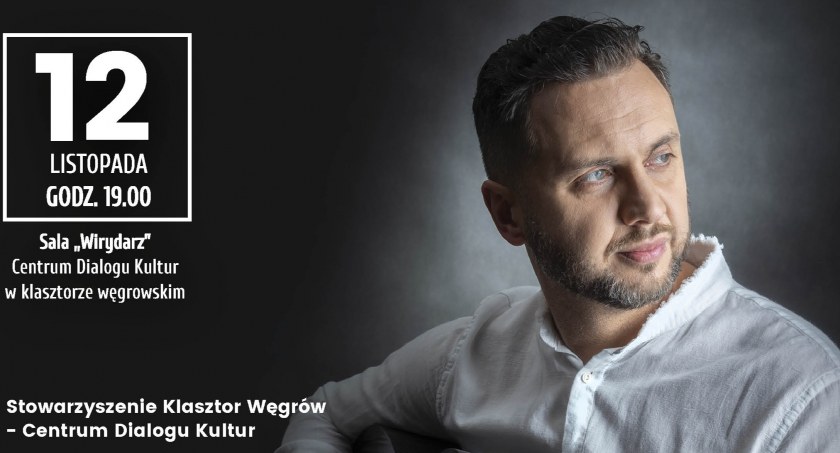 Marcin Styczeń z zespołem wystąpi w Centrum Dialogu Kultur w Węgrowie