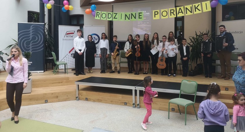 Dziecięcy Muzyczny Poranek w węgrowskim klasztorze