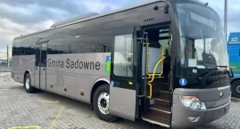 Elektryczny autobus trafił do gminy Sadowne