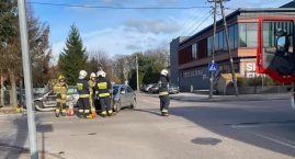 Dziecko ranne w zderzeniu mercedesa z lexusem