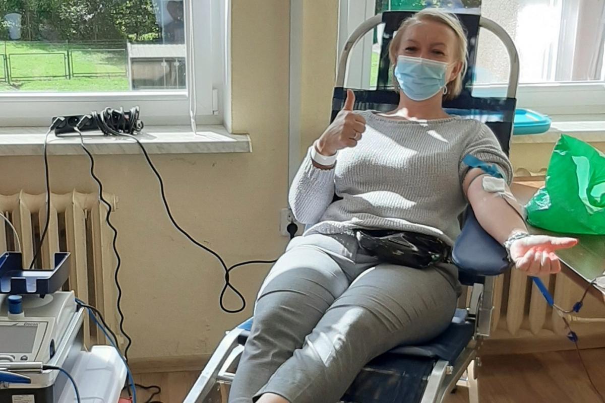 ...I polała się krew w Barcianach! Trzynaście litrów od krwiodawców