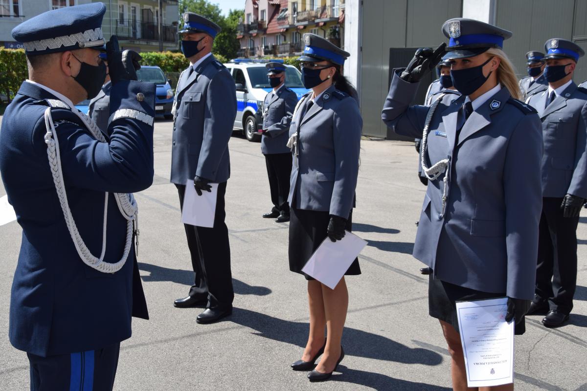 Policjanci z powiatu kętrzyńskiego uczcili swoje święto