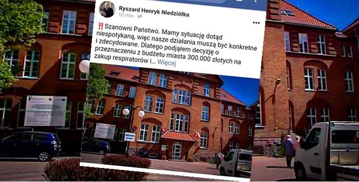 Burmistrz Niedziółka deklaruje wsparcie dla kętrzyńskiego szpitala