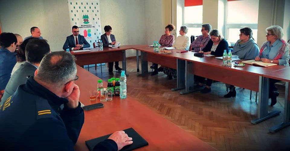 Kętrzyn. Spotkanie sztabu kryzysowego w sprawie koronawirusa