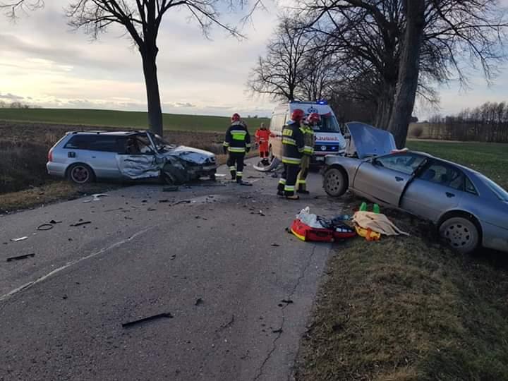 Wypadek koło Srokowa. Dziecko w szpitalu