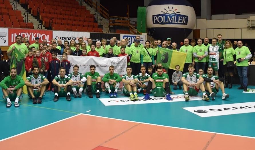 Siatkarze AZS mogli liczyć na wsparcie mieszkańców gminy Reszel