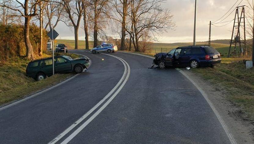 Dwie godziny i dwa groźne zdarzenia na drogach powiatu kętrzyńskiego