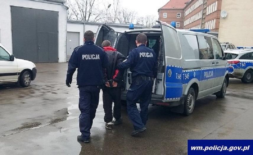 Kętrzyn. Podpalacz z Królowej Jadwigi w areszcie