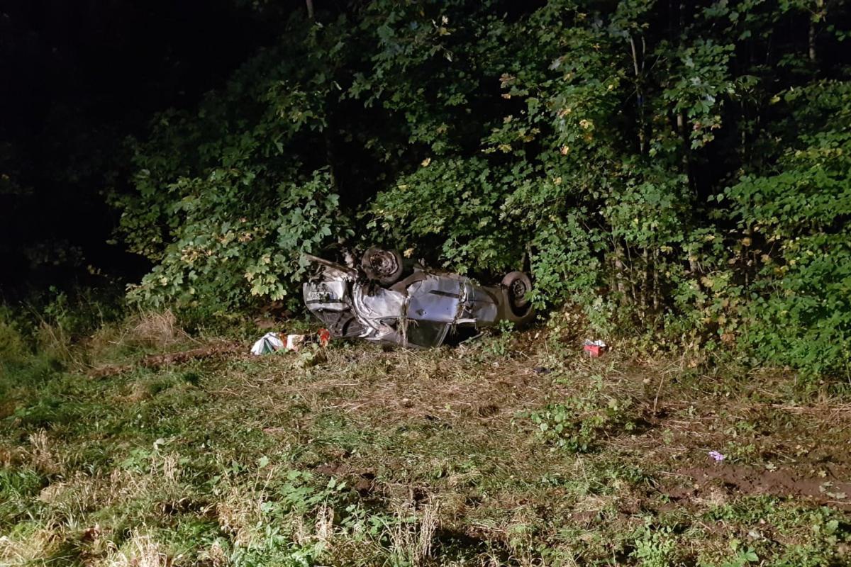 Tragedia na trasie Górowo - Lidzbark. Kierowca focusa zginął na miejscu