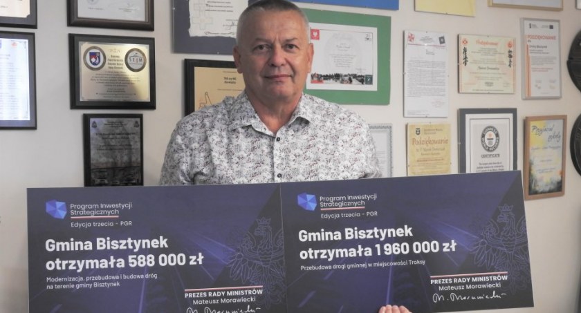 Ponad 2,5 miliona złotych na modernizację dróg w gminie Bisztynek