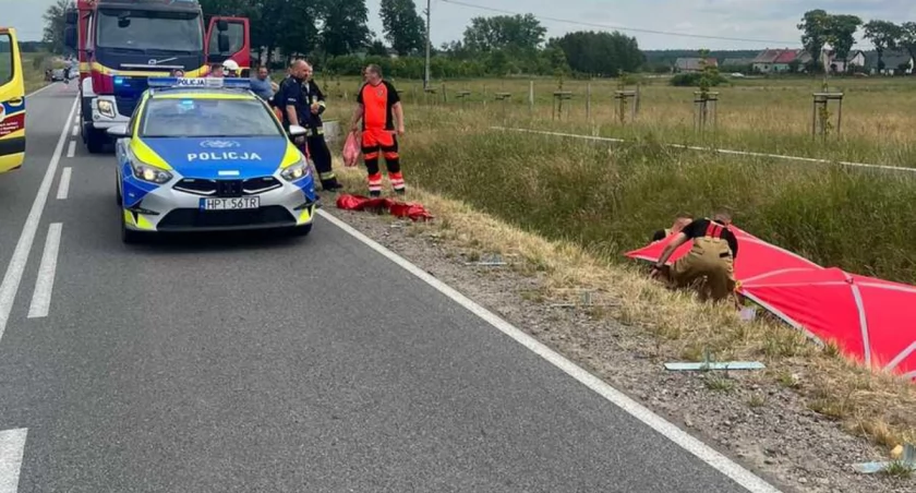 Motocyklista z Lidzbarka Warmińskiego zginął na trasie do Górowa Iławeckiego